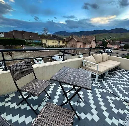 A2 Pas De Colmar Terrasse,parking Wintzenheim