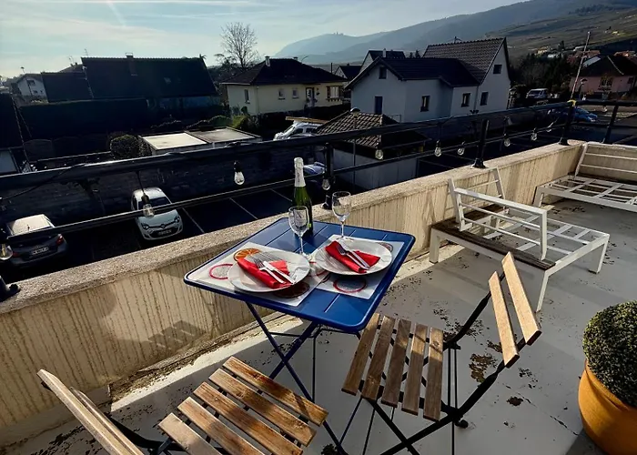 A2 Pas De Colmar Terrasse,parking Wintzenheim