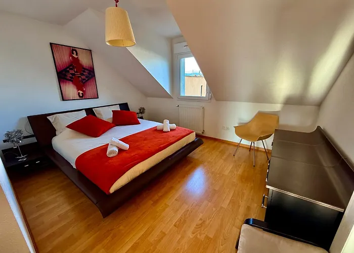 Apartmán A2 Pas De Colmar Terrasse,parking